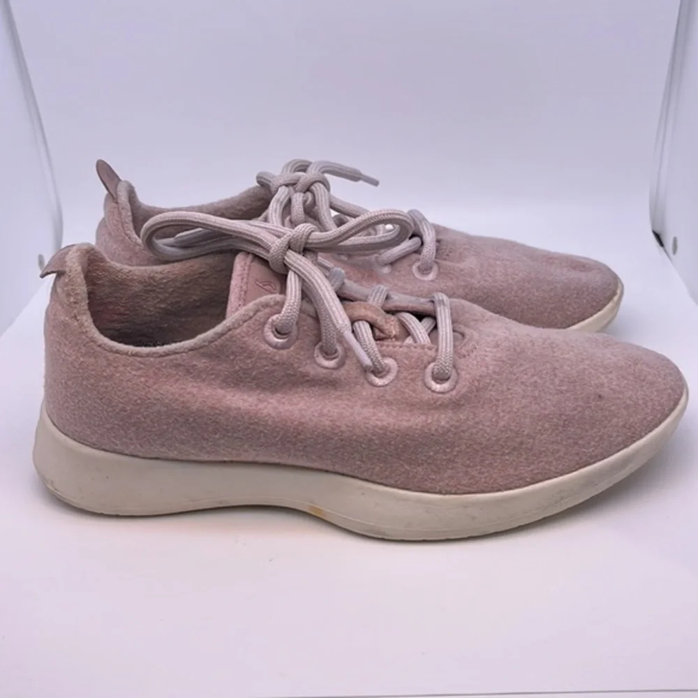 Allbirds Women's Merino Wool Rose Pink‎ Walking Running Sneakers Shoes Size 8